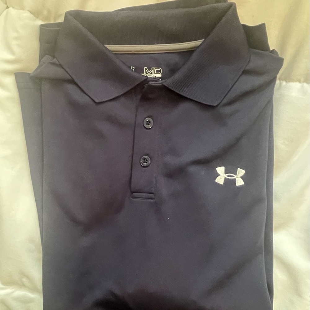 Under Armour Men's Dark Navy Polo Shirt